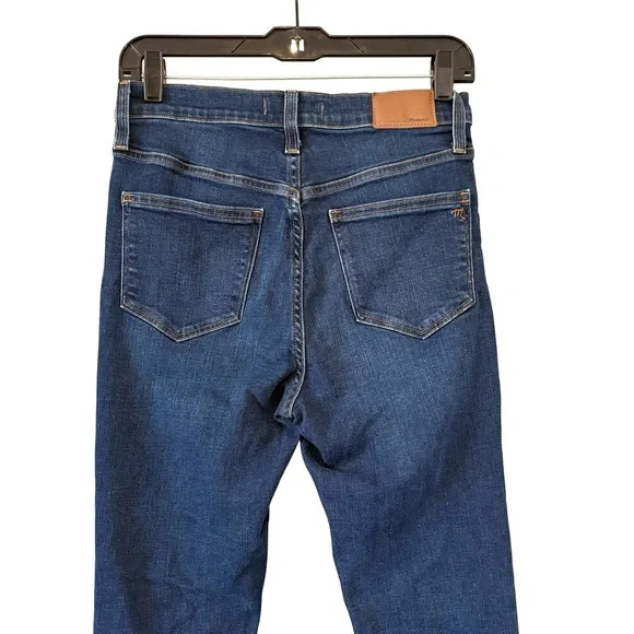 Madewell 9" Mid-Rise Skinny Jeans Patty Wash Style L9933, Sz 27 - Picture 9 of 16
